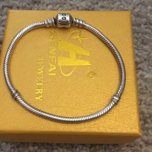 Pandora Sterling Silver 7.5 inch bracelet